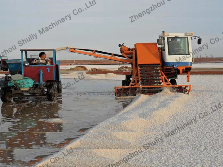 Salt harvester machine for business
