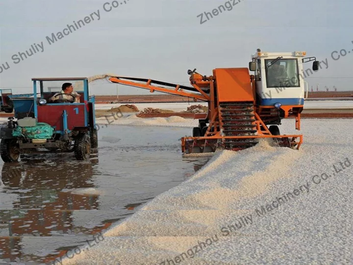 ماكينة حصاد الملح للبيع